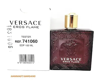 Versace Eros Flame Edp 3.4 Oz / 100 Ml For Men With Cap (new In White Box) • $53