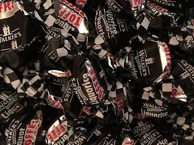 Walkers Liquorice Toffees - Old Fashioned Retro Sweets - Pick & Mix • £5.99