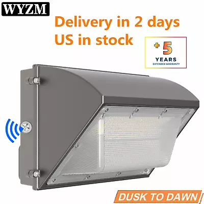 Outdoor LED Wall Pack Light500-600W HPS Metal Halide Bulb Replacement (125Watt) • $298.96