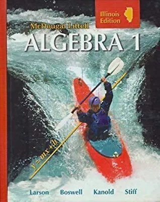 McDougal Littell Algebra 1 Illinois Edition  Grades 9-12 • $12.71