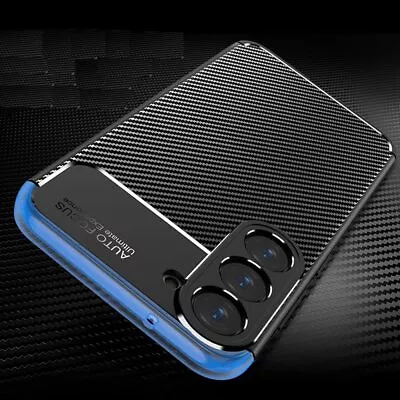 For Samsung Galaxy A35/A55/A05S/A15/A25 Case Carbon Fibre Shockproof Phone Cover • £2.95