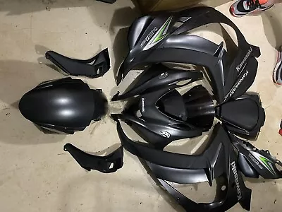 Injection Black Fairing Kit For Kawasaki ZX10R Ninja 2011 - 2015 ZX10R Fairings • $250