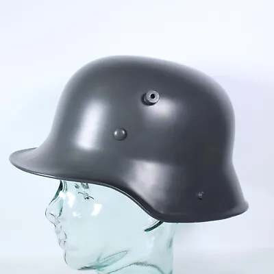 German Ww2 Stahlhelm M1916 M16 Steel Helmet Size 65. No Chin Strap Reproduction • $69.50