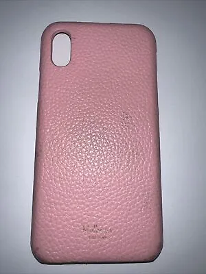 Mulberry IPhone Cover Pink Leather • £4