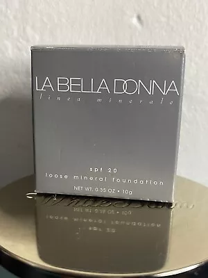 La Bella Donna Loose Mineral Foundation SPF 20 Whitney Caffe Marianna Honey • $40