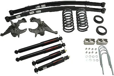 Belltech 82-04 S10/S15 Pickup Ext Cab 4/5 Drop W/ND2 Shocks Lowering Kit 619ND • $996.51