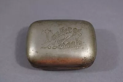 Vintage Toliet Soap Holder Case Box Tin Aluminum Steel • $19.99