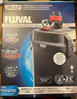 Fluval 407 External Aquarium Filter - New  • £150