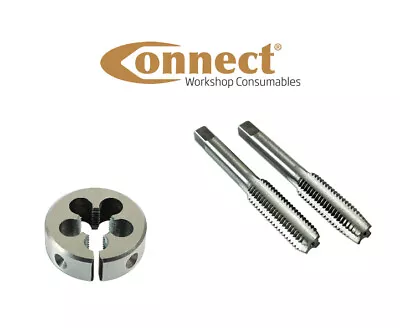 £11.78 • Buy M10 X 1.0mm 3pc Taper Tap, Plug Tap And Split Die Set By Connect