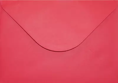 C5 SCARLET RED Envelopes For A5 Greeting Cards Wedding Invitation Crafts  • £6.99