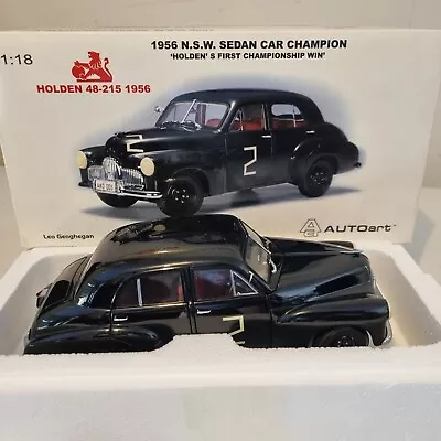 1:18 Autoart FX Holden 48-215 First Championship Win 1956 NSW  Leo Geoghegan • $285.78