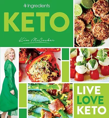 4 Ingredients Keto By Kim McCosker Paperback Book | BRAND NEW FREE SHIP AU   • $19.45