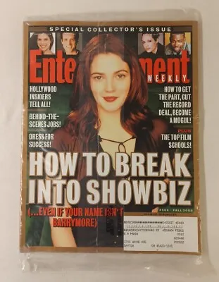 Entertainment Weekly Magazine #565 Fall 2000 Drew Barrymore NEW SEALED • $14.28