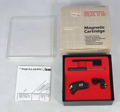 Vintage Realistic Shure RXT6 P-Mount Phono Cartridge - Needs Stylus • $11.99