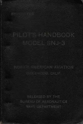 1941 North American Issued Snj-3 Texan Pilots Flight Manual Aircraft Handbook-cd • $24.99