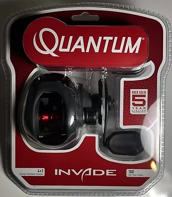 Quantum Invade Size 100 (6.1:1) Bait Casting Reel INV100S • $41.99