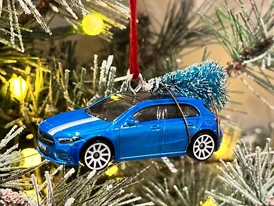 Hot Wheels Mercedes A Class Hatchback Christmas Ornament Great Hand-made Gift! • $7.99