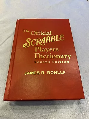 The Official Scrabble Players Dictionary Fourth Edition • $13.95