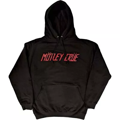 Motley Crue 'Distressed Logo' Pullover Hoodie - NEW OFFICIAL • $37.34