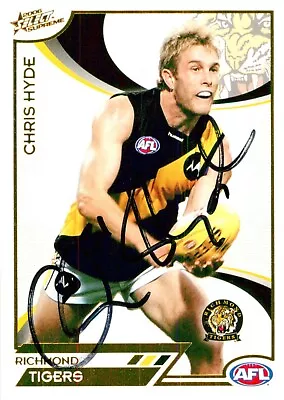 $11.99 • Buy ✺Signed✺ 2006 RICHMOND TIGERS AFL Card CHRIS HYDE