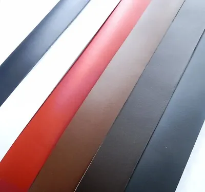 2.5mm 2.8mm Thick Butt Splits Leather Belt Straps 150cm - 60  Inch Long • £11.50