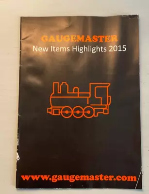 Gauge Master New Items Highlights Catalogue 2015 Not Bachmann Hornby Diorama • £4.99