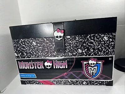 Monster High Doll Fangtastic Storage Trunk Toy Bin Box Handle • $75