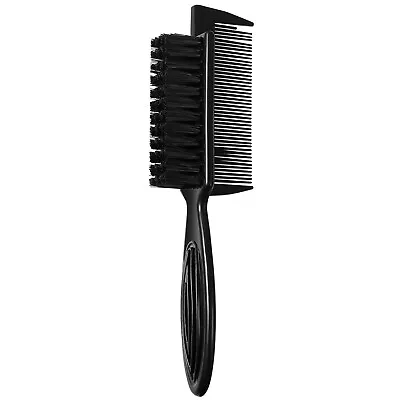 Men's Dual Head Barber Comb Cleaning Brush For Clippers Barber Fade Beard Brush • $12.87
