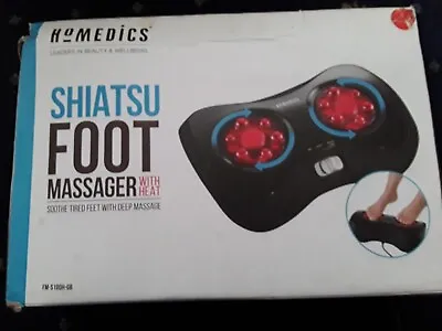 HoMedics Shiatsu Foot Massager With Heat Soothing Heat Relieves Aching Feet • £20