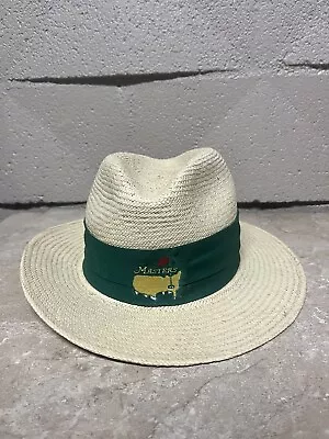 Vintage Masters Golf Straw Hat - Mens Unihat -Texace - Made In USA • $70