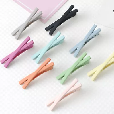 Matte Candy Color Bowknot Hairpins Hair Clip Barrettes Fashion Hair Accessories • $0.72