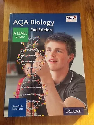 AQA Biology A Level Year 2 Student Book By Glenn Toole Susan Toole (Paperback • £5