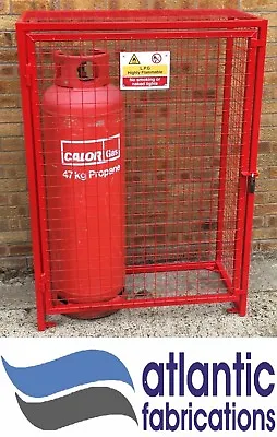 £230 • Buy  2 X Propane 47kg Gas Cylinder Storage - Bottle Cage 1400h X 1000w X 500d