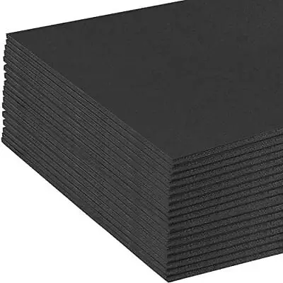 Pack Of 25 11x14 8x10 Foam Boards White Or Black Color 1/8  Thickness • $23.99