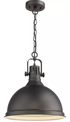 Emliviar 14 Inch Farmhouse Ceiling Pendant Light Vintage Metal Light BRAND NEW • $54.95