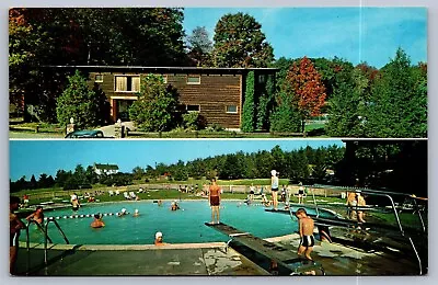 Postcard Mt. Pleasant PA Bear Rocks Mountain Resort Community Multiview • $7.95