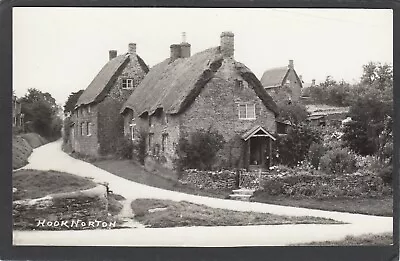 Postcard Hook Norton Nr Bloxham Oxfordshire Village Thatched Cottages RP Packer • £9.99