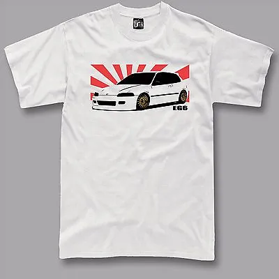 Civic T-shirt EG6 Classic Jdm Civic Integra Hq Print S - 5xl • $27.90