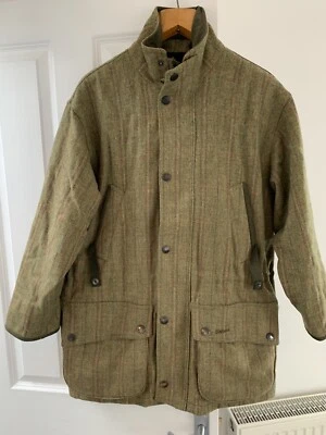 £100 • Buy Barbour Wool Tweed Field Coat