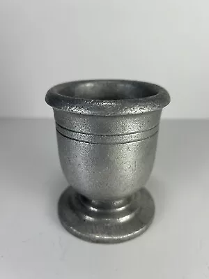 Vintage Pewter Mortar For Herbs Spices Pharmacy Decorative Very Heavy-No Pestle • $9.99
