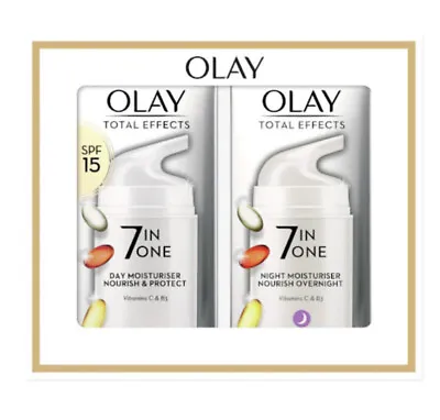 Olay Total Effects Anti-Ageing 7 In 1 Day & Night Gift Set • £23.99