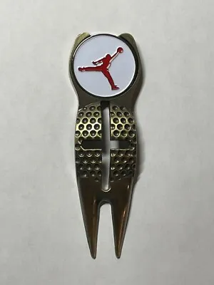 Air Jordan Jumpman Michael Jordan MJ Nike Crosshairs Divot Tool & Golf Marker  • $14
