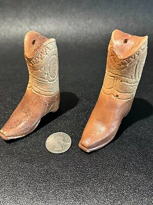 Vintage Cowboy Boot Salt And Pepper Shakers  • $6.40