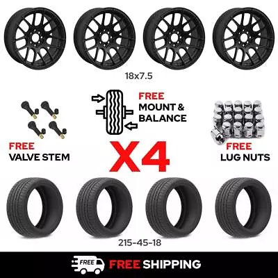 18  XXR 530 W/ 215/45R18 Performance Wheel & Tire Package For 2017 Mazda Mazda3 • $1016.59