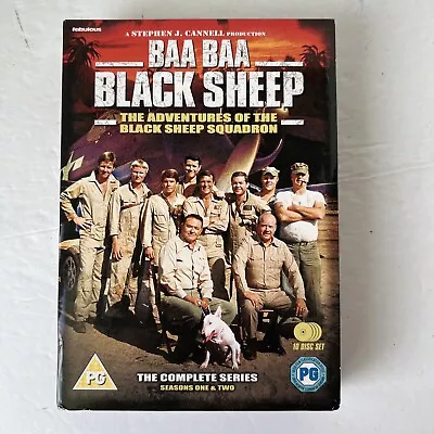 Baa Baa Black Sheep Complete Series (Season One And Two) DVD REGION 2 Like New • $33.24