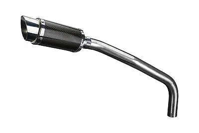 Honda CBR600RR Delkevic Slip On 8  Mini Carbon Round Muffler Exhaust 07-12 • $339.99