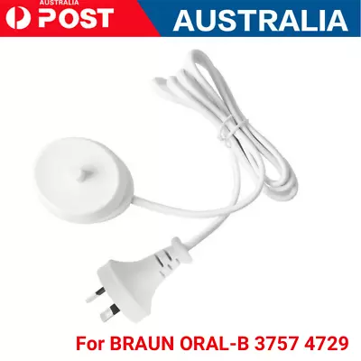 $17.59 • Buy Toothbrush Charger Base For BRAUN ORAL-B 3757 4729 Model AU Plug
