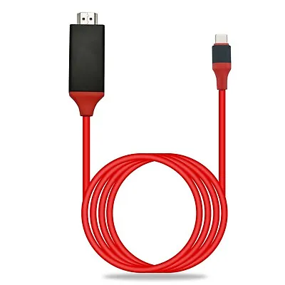 USB C To HDMI Cable USB 3.1 Type C Male To HDMI Male 4K Cable MacBook Chromebook • $14.54