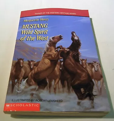 Mustang Wild Spirit Of The West Paperback - Margeurite Henry - Paperback • $4