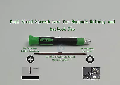 Dual Sided Phillips Cross And Torx Screwdriver For Macbook Pro A1278 A1286 A1297 • $11.99